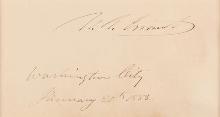 Lot #84 U. S. Grant Signature - Image 2
