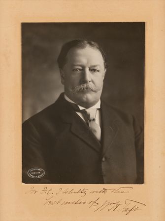 Lot #153 William H. Taft Signed Photograph - Image 1