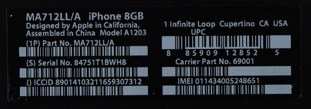 Lot #216 Apple iPhone (First Generation, Sealed 8GB): New-in-box, factory sealed example of the original iPhone - Image 3