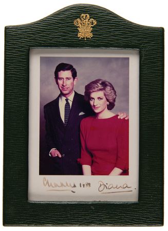 Lot #199 Princess Diana and King Charles III Signed Photograph (1988) - Image 2