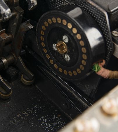 Lot #399 WWII German Enigma I Cipher Machine (c. 1943, Fully Operational): Fully functioning 1943 Enigma I cipher machine used by the German military in WWII - Image 11