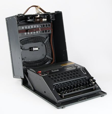 Lot #401 Swiss NEMA Model 45 Cipher Machine - Image 2