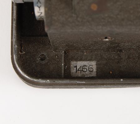 Lot #400 Hagelin C-38 Cipher Machine: Scarce Sweden-made Hagelin C-38 cipher machine - Image 5