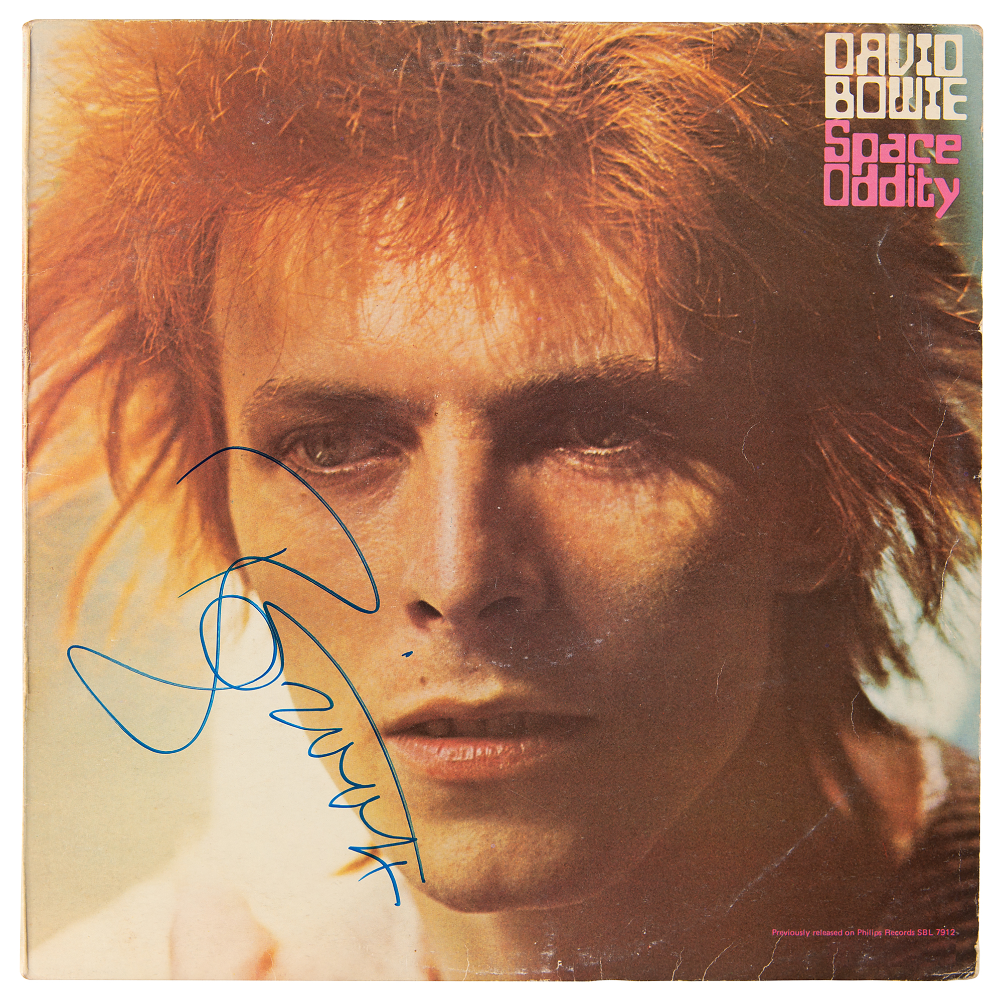 David Bowie Signed Album - Space Oddity | RR Auction
