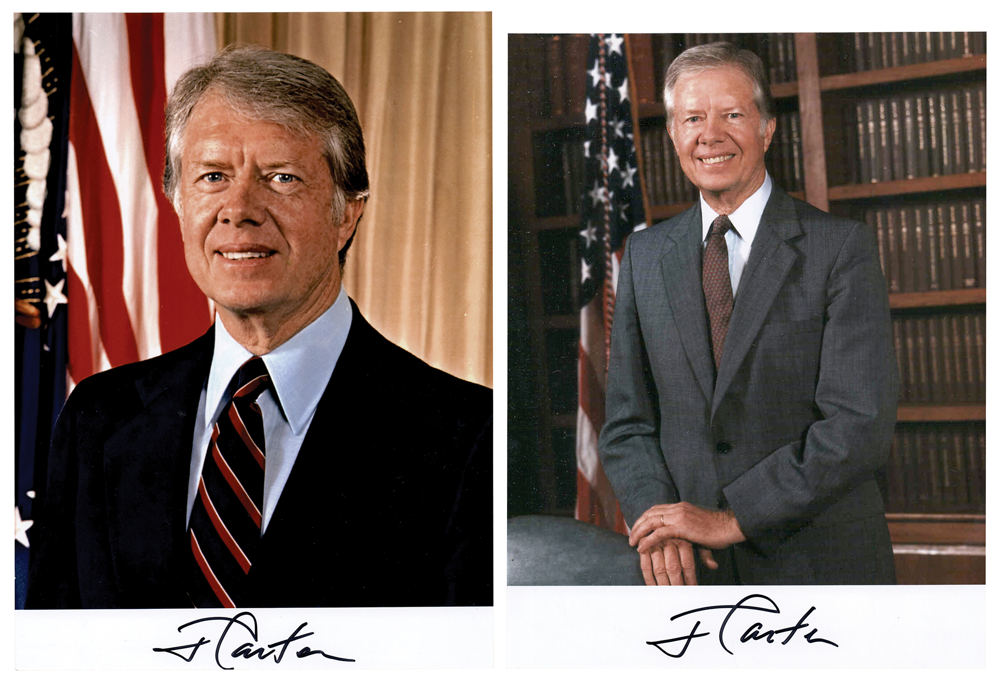 Jimmy Carter (2) Signed Photographs | RR Auction