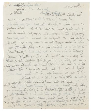 Lot #699 Beatrix Potter Autograph Letter Signed: 