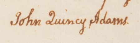 Lot #8 John Quincy Adams Autograph Letter Signed on War of 1812: 