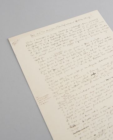Lot #244 Louis Pasteur Handwritten Manuscript on Rabies Experiments with Dogs - Image 3