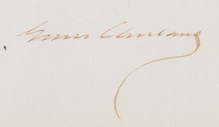 Lot #72 Grover Cleveland Document Signed as President, Sending Condolences on the Death of Czar Alexander III - Image 2