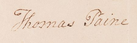 Lot #179 Thomas Paine Autograph Letter Signed - Likely to President Jefferson - Image 2