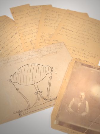 Lot #236 Thomas Edison Handwritten Manuscript on X-Ray Experiments with Sketch of 