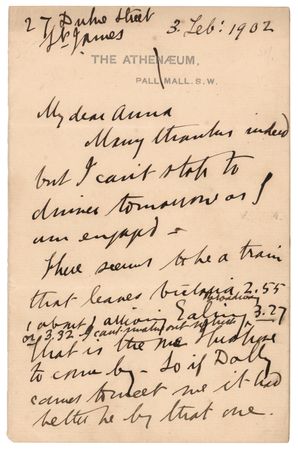 Lot #715 H. Rider Haggard Autograph Letter Signed - Image 1