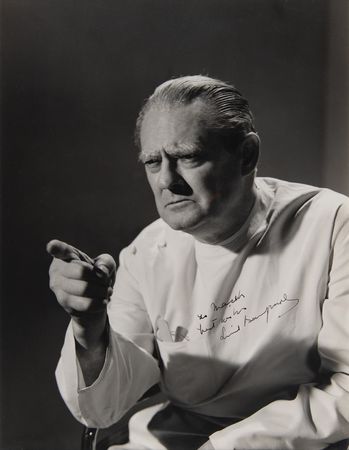 Lot #946 Lionel Barrymore Signed Photograph - Image 1