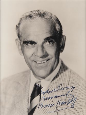 Lot #1005 Boris Karloff Signed Photograph - Image 2