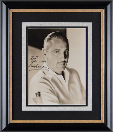 Lot #945 John Barrymore Signed Photograph - Image 2