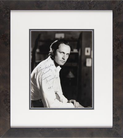 Lot #1016 Fredric March Signed Photograph - Image 2