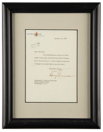 Lot #149 Harry S. Truman Typed Letter Signed as President - Image 2