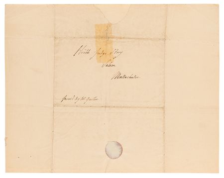 Lot #380 Marquis de Lafayette Autograph Letter Signed to Justice Story, Praising America's Social and Political Institutions - Image 3