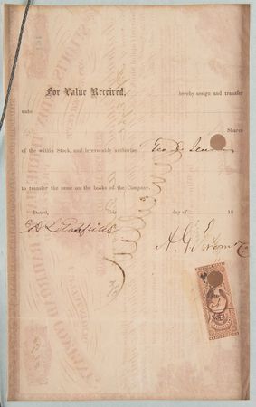 Lot #316 Addison G. Jerome Document Signed - Image 3