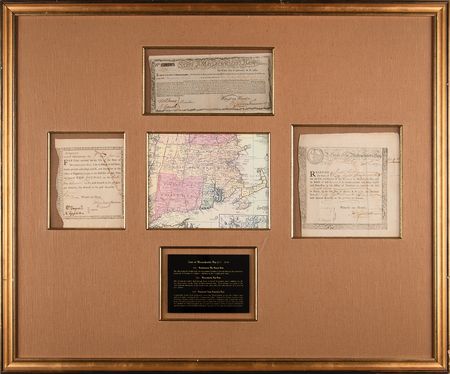 Lot #534 Massachusetts (3) Signed Revolutionary War-Era Financial Documents (1777?1780) - Image 1