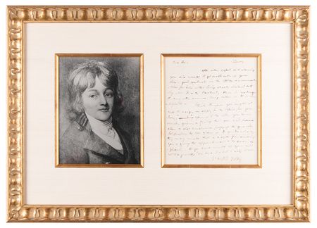 Lot #518 Francis Scott Key Autograph Letter Signed - Image 1