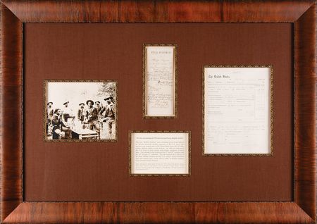 Lot #269 Buffalo Soldiers (2) Documents - Image 1
