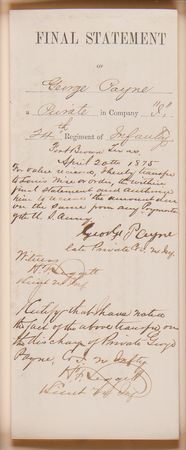 Lot #269 Buffalo Soldiers (2) Documents - Image 2