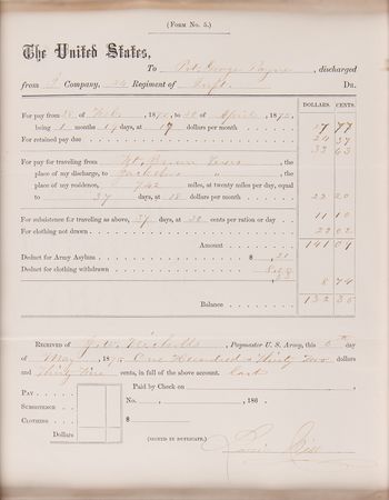 Lot #269 Buffalo Soldiers (2) Documents - Image 3