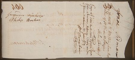 Lot #312 Francis Hopkinson and William Bingham Revolutionary War-Dated Document Signed - Image 3
