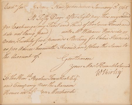 Lot #357 William Shirley Document Signed - Image 2