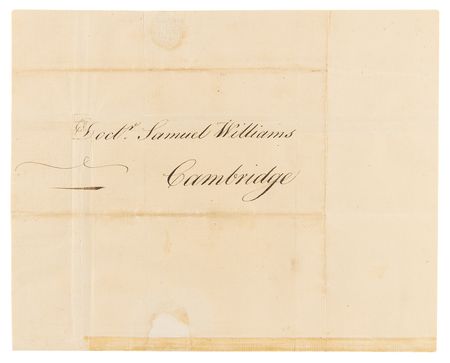 Lot #163 Samuel Adams Letter Signed on 