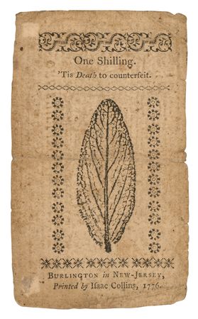 Lot #305 John Hart Signed Revolutionary War-Dated Currency (1776) - Image 2