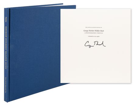 Lot #64 George Bush Signed Book - A Photographic Profile - Image 1