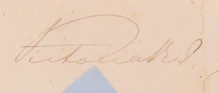 Lot #351 Queen Victoria Document Signed - Image 2