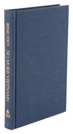 Lot #129 Richard Nixon Signed Book - No More Vietnams - Image 4
