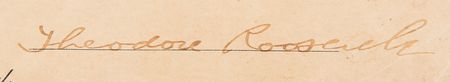 Lot #139 Theodore Roosevelt Document Signed as President - Image 2