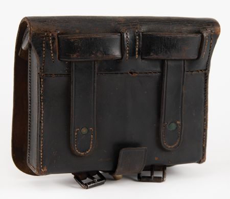 Lot #473 Civil War US 1st 1864 Pattern .58 Caliber Cartridge Box Cartridge Box - Image 2