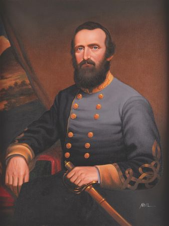 Lot #511 Thomas J. 'Stonewall' Jackson Painting - Image 1