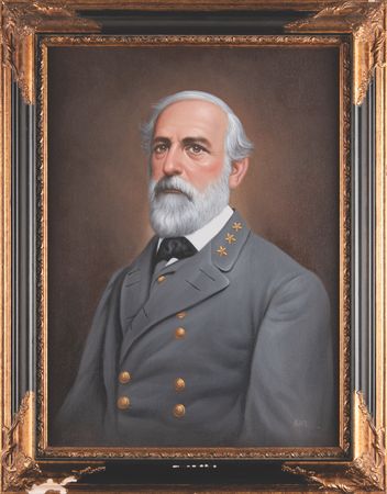 Lot #526 Robert E. Lee Painting - Image 2