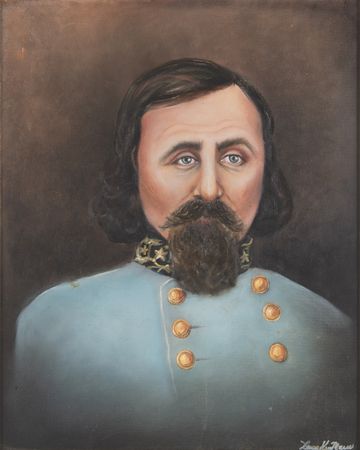 Lot #550 George Pickett Painting - Image 1