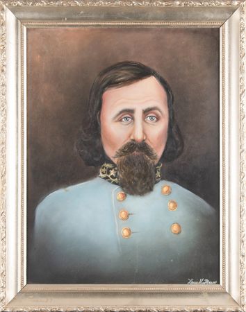 Lot #550 George Pickett Painting - Image 2