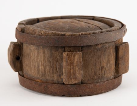 Lot #556 Revolutionary War-era Canteen Wooden Canteen - Image 3