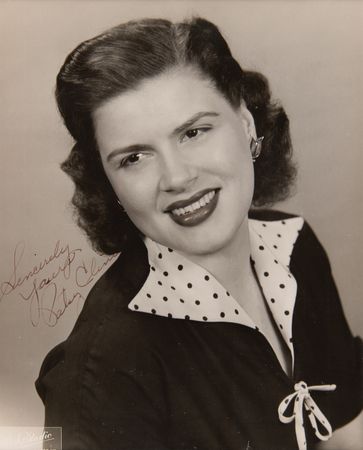 Lot #736 Patsy Cline Signed Photograph - Image 1