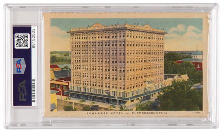 Lot #1090 Lou Gehrig Signature - PSA MINT 9 - Image 2