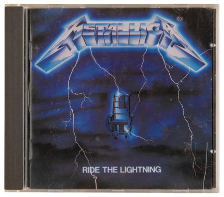 Lot #879 Metallica Signed Album - Ride the Lightning - Image 4