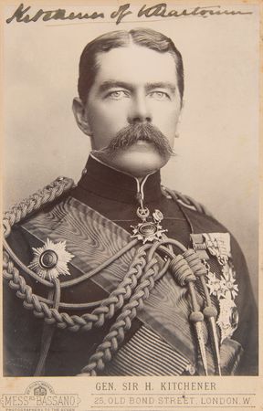Lot #522 Herbert Kitchener Signed Photograph - Image 1