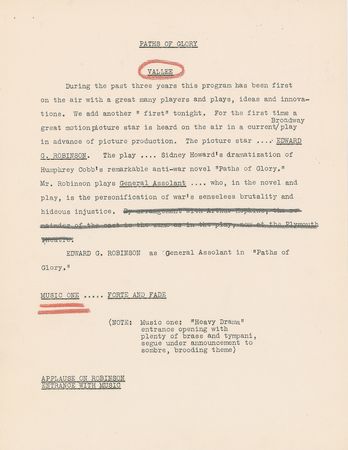 Lot #833 Rudy Vallee script and Signed Check - Image 3