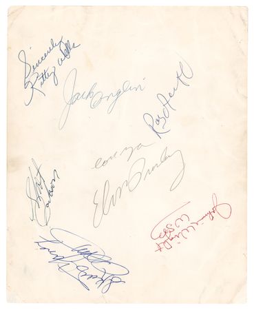 Lot #754 Elvis Presley Signed Photograph - Image 2