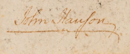 Lot #176 John Hanson Rare Continental Army Appointment for a Captain in the 7th Massachusetts Regiment, Signed as President of the Confederation Congress (1782) - Image 3