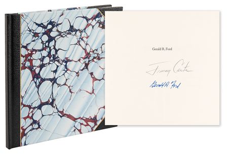 Lot #71 Jimmy Carter and Gerald Ford Signed Book - The Thirty-Eighth President (Ltd. Ed.) - Image 1